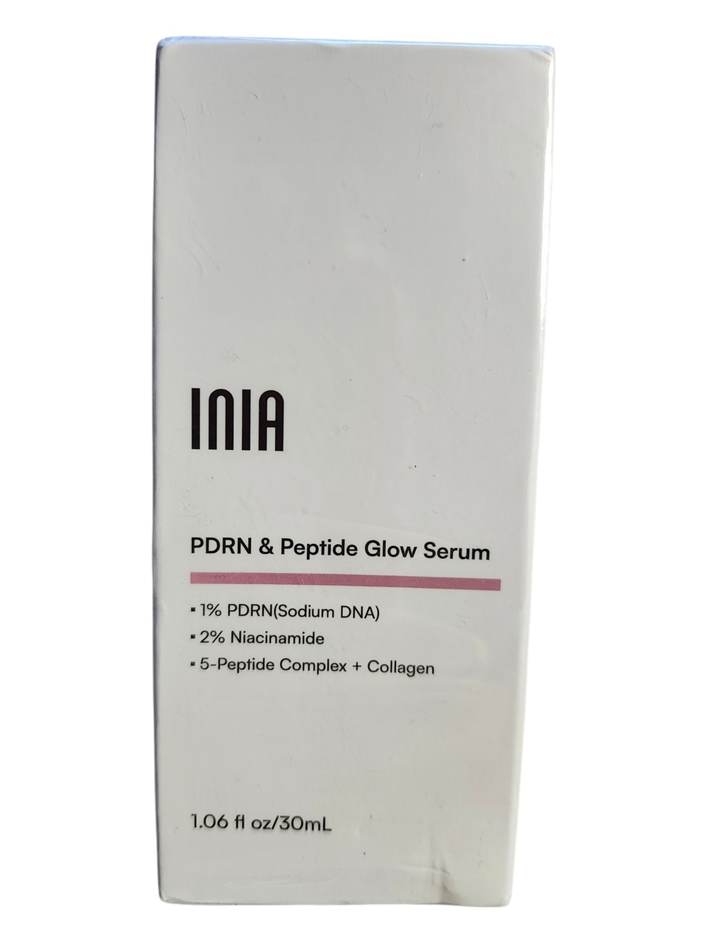 INIA PDRN + Peptide Glow Serum - Containing Salmon DNA New In Box